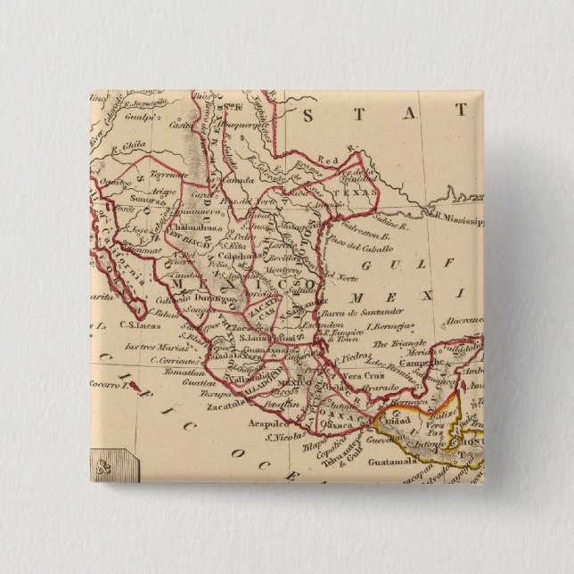 Chapa Cuadrada México, Guatemala (Anverso)
