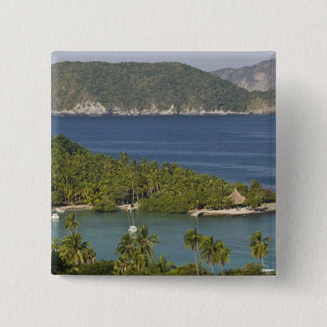 Chapa Cuadrada México, Guerrero, Zihuatanejo. Playa Las Gatas (Anverso)