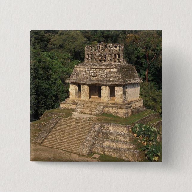 Chapa Cuadrada México, provincia de Chiapas, Palenque, Templo de (Anverso)