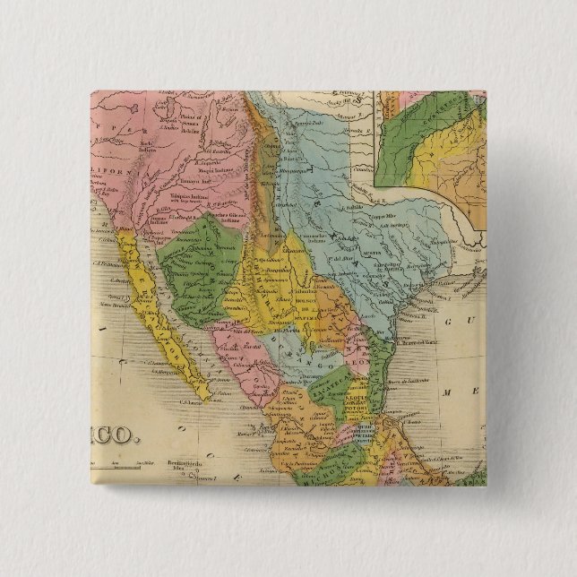Chapa Cuadrada México, Texas (Anverso)