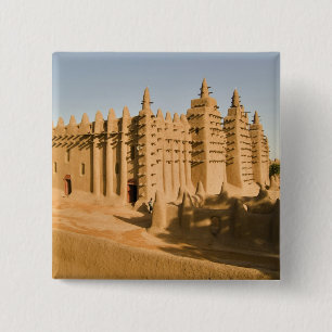 Chapa Cuadrada Mezquita en Djenne, un ejemplo clásico de