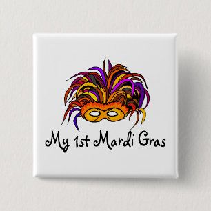 Chapa Cuadrada Mi 1r bebé del carnaval