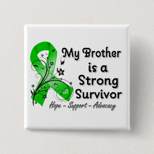 Chapa Cuadrada Mi Brother es una cinta fuerte del verde del