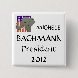 Chapa Cuadrada MICAELA, BACHMANN, presidente 2012