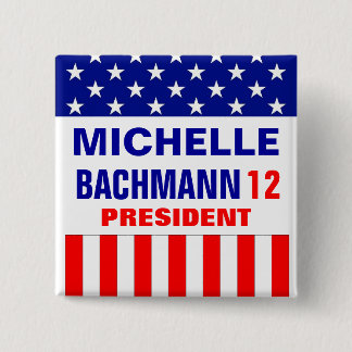 Chapa Cuadrada Michelle Bachmann 2012