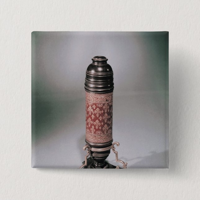 Chapa Cuadrada Microscopio (Anverso)