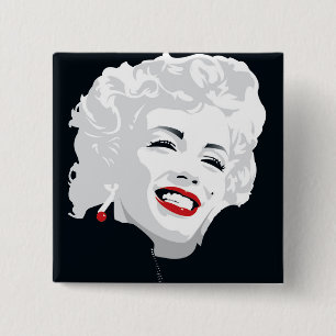 Chapa Cuadrada Miki Marilyn