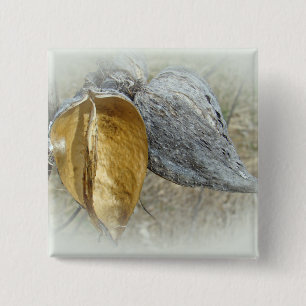 Chapa Cuadrada Milkweed Pods