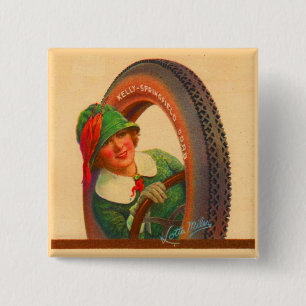 Chapa Cuadrada Millas Lotta No. 1- Neumático Kelly-Springfields d