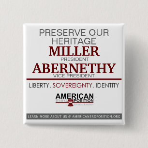Chapa Cuadrada Miller/Abernethy 2012
