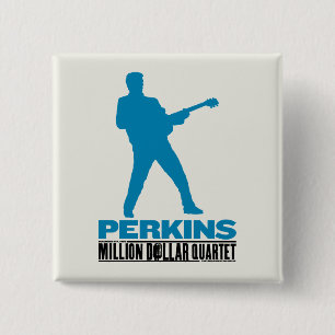 Chapa Cuadrada Millón de cuartetos Perkins del dólar