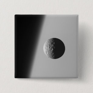 Chapa Cuadrada Mimas de la luna de Saturno