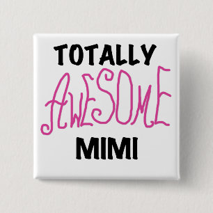 Chapa Cuadrada Mimi totalmente camisetas impresionante y regalos