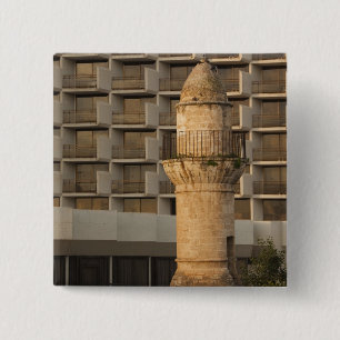 Chapa Cuadrada Minarete de la mezquita ribereña Jama al-Bahr