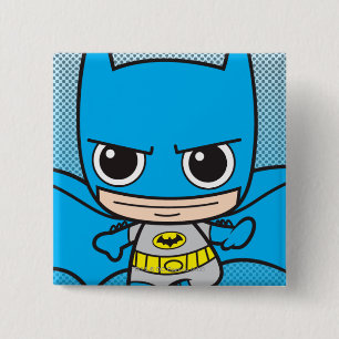 Chapa Cuadrada Mini Batman en ejecución