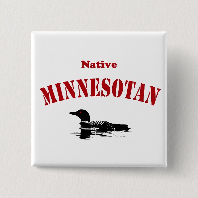 Chapa Cuadrada Minnesotan nativo (Anverso)