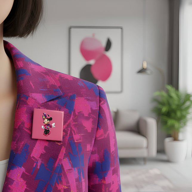 Chapa Cuadrada Minni Button (Subido por el creador)