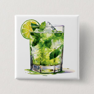 Chapa Cuadrada Mint Mojito Con Lime