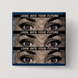 Chapa Cuadrada Mira tu futuro