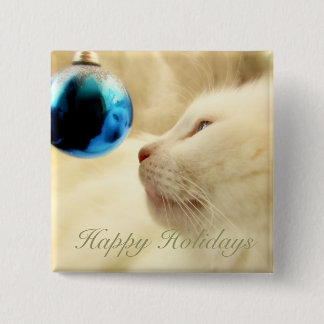 Chapa Cuadrada Mirada sobre una estrella azul