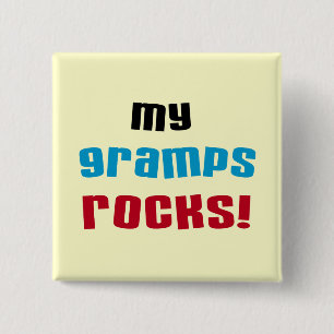 Chapa Cuadrada Mis Gramps Rocks camisetas y regalos