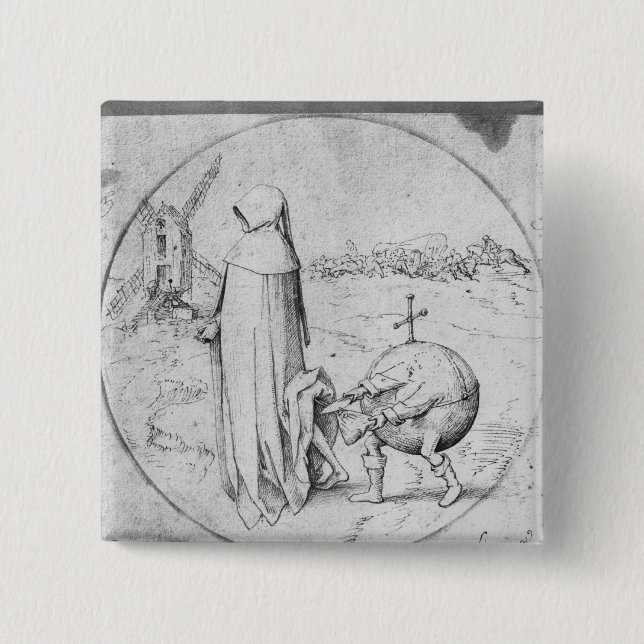 Chapa Cuadrada Misántropo (Anverso)