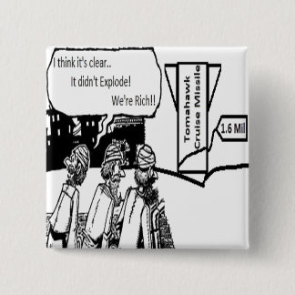 Chapa Cuadrada Misil de travesía de la hacha de guerra: 1,6