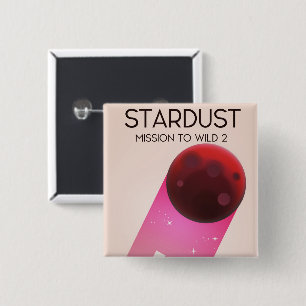 Chapa Cuadrada Misión Stardust al cometa Wild 2
