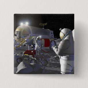 Chapa Cuadrada Misiones futuras 11 de la exploración espacial