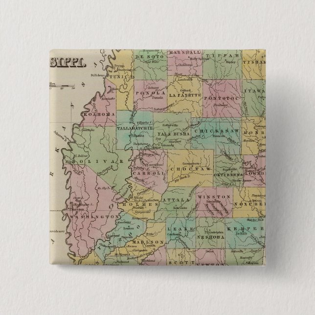 Chapa Cuadrada Misisipi 11 (Anverso)