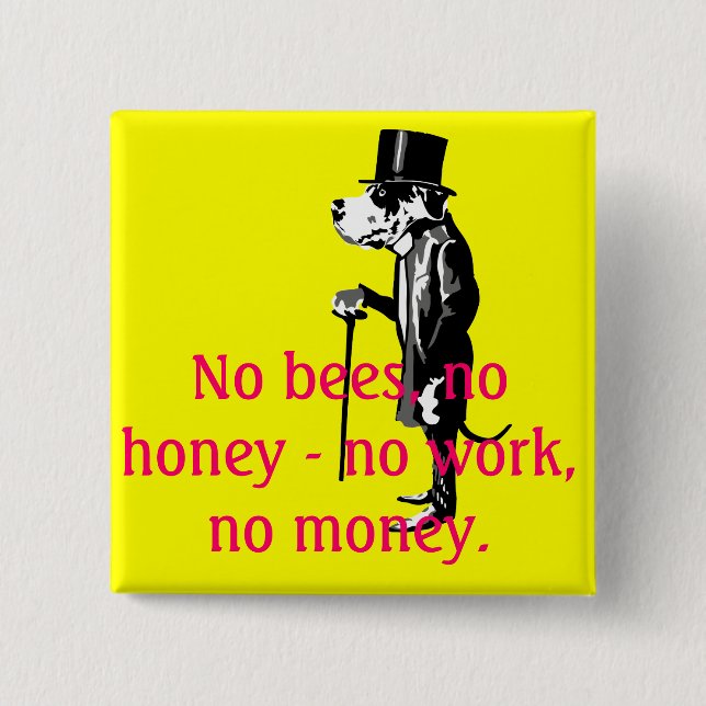 Chapa Cuadrada Mister Great Dane, el perro sabio (Anverso)