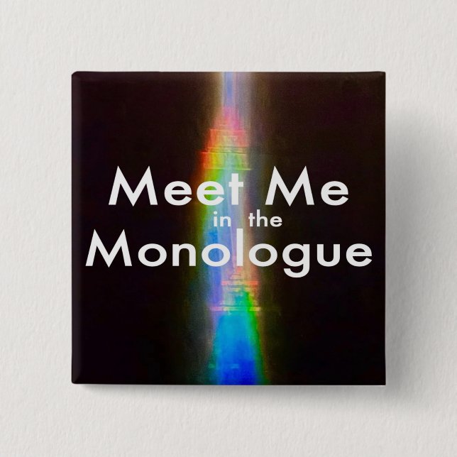 Chapa Cuadrada MMITM 2" square pin (Anverso)