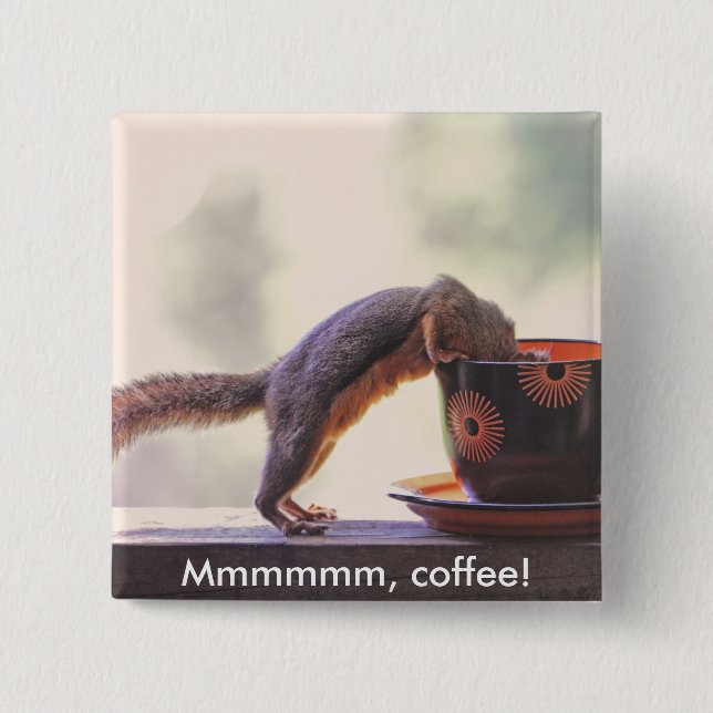 Chapa Cuadrada ¡Mmmmmm, café! (Anverso)