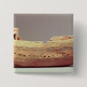 Chapa Cuadrada Modelo de un barco con una alta cubierta de