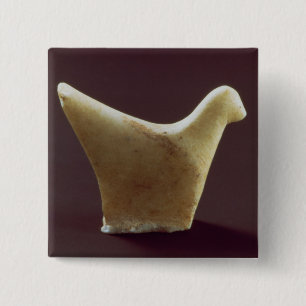 Chapa Cuadrada Modelo de un pájaro, Cycladic temprano,