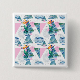 Chapa Cuadrada Modelo geométrico tropical