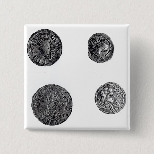Chapa Cuadrada Monedas de Cunobelinus o de Cymbeline (Anverso)