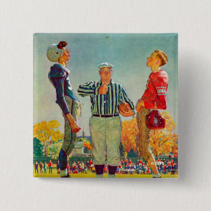 Chapa Cuadrada Monedas tiradas por Norman Rockwell