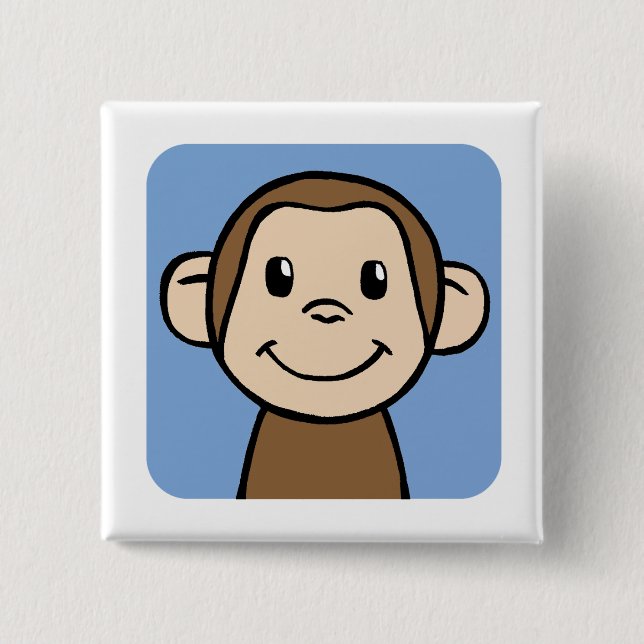 Chapa Cuadrada Mono (Anverso)