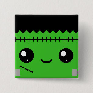 Chapa Cuadrada Monstruo de Frankenstein