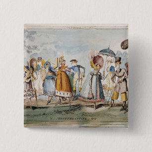 Chapa Cuadrada Monstruosidades de 1818