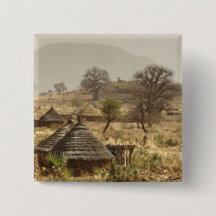 Chapa Cuadrada Montañas Nuba, pueblo de Nugera