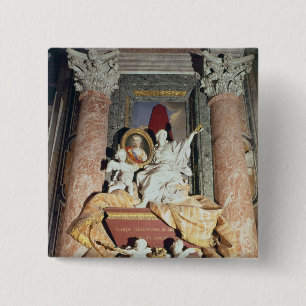 Chapa Cuadrada Monumento a Maria Clementina Sobieska 1739