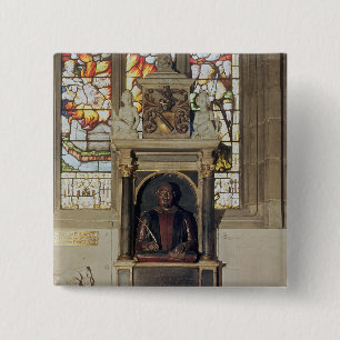 Chapa Cuadrada Monumento a William Shakespeare c.1616-23