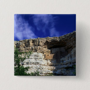 Chapa Cuadrada Monumento de la nación del castillo de Montezuma,