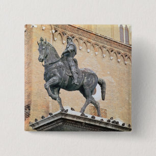 Chapa Cuadrada Monumento ecuestre de Bartolommeo Colleoni (1400-