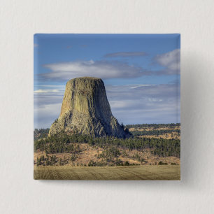 Chapa Cuadrada Monumento Nacional Devils Tower