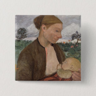 Chapa Cuadrada Mother y Child, 1903