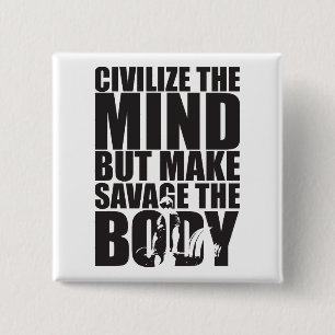 Chapa Cuadrada Motivación de "Levantamiento de peso"