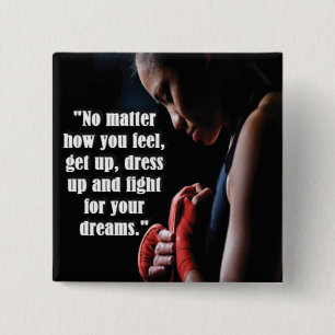 Chapa Cuadrada Motivación del entrenamiento de las mujeres